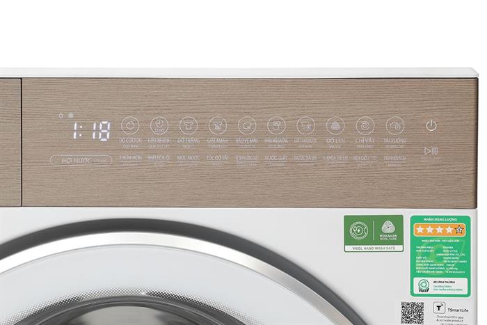 Máy giặt Toshiba Inverter 10.5 kg TW-T37BZP115MWV(WT)